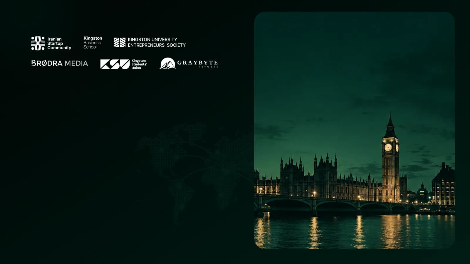 Iranian Startup Community × KUEntSoc | Private Entrepreneurs Networking — LONDON